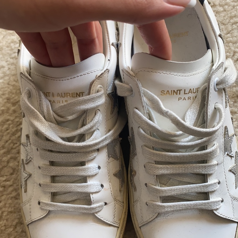 Saint Laurent white sneakers - Picture 3 of 6